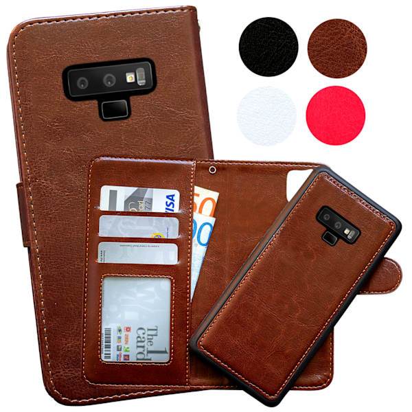 Samsung Galaxy Note9 - PU Læder Pung Etui Svart