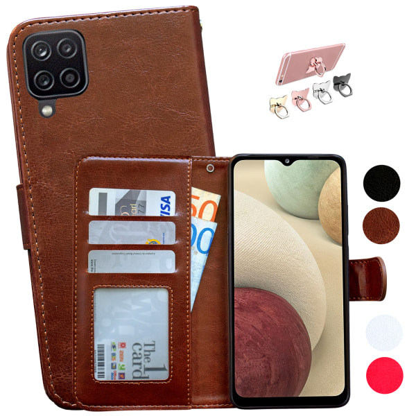 Samsung Galaxy A12 / A12 5G - PU Leather Wallet Case