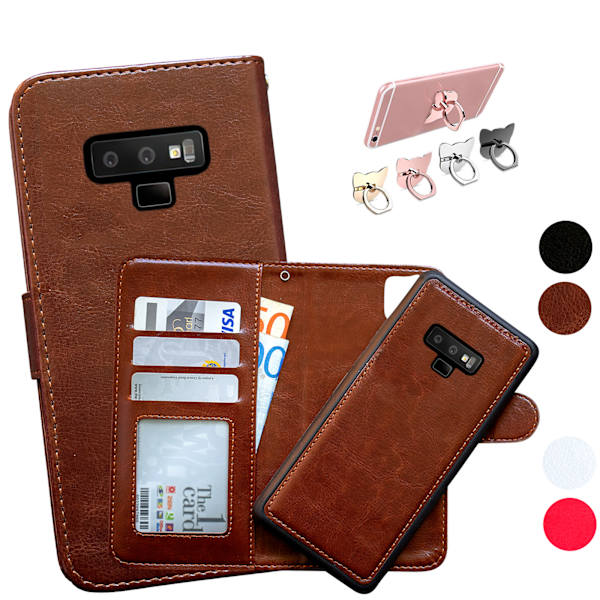 Samsung Galaxy Note9 - Läderfodral / Skydd Rosa
