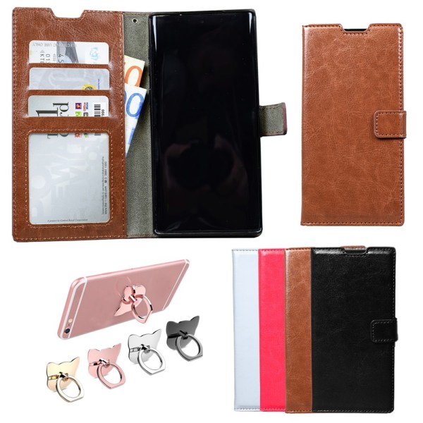Suojaa Note10-puhelimesi nahalla - Samsung Galaxy Note10 Rosa