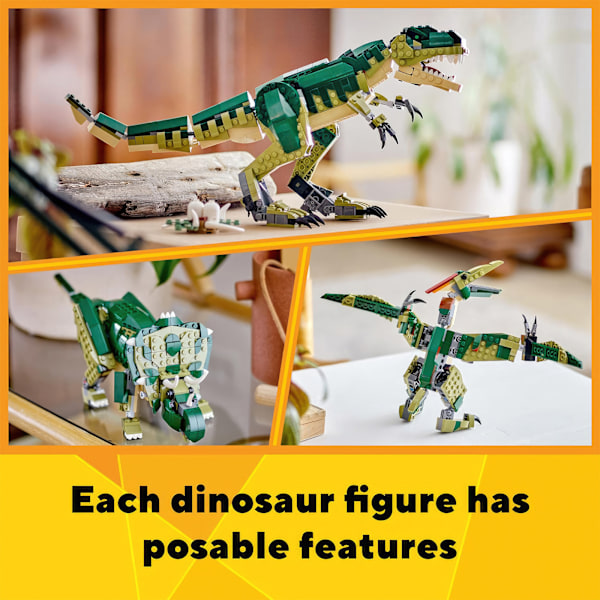 Spännande LEGO 31151 Creator T-Rex Byggsats - 3 Dinosaurie Modeller för Lek!