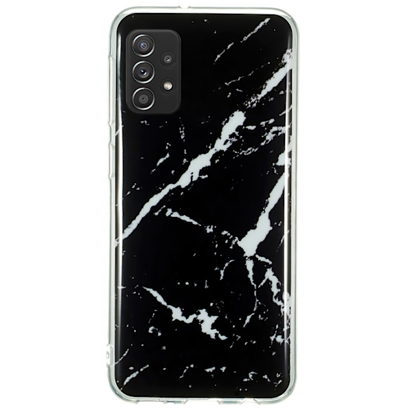 Samsung Galaxy A52/A52 5G - Marmorbeskyttelse Svart