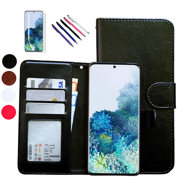 Samsung Galaxy S20 FE - PU Læder Pung Etui Brun
