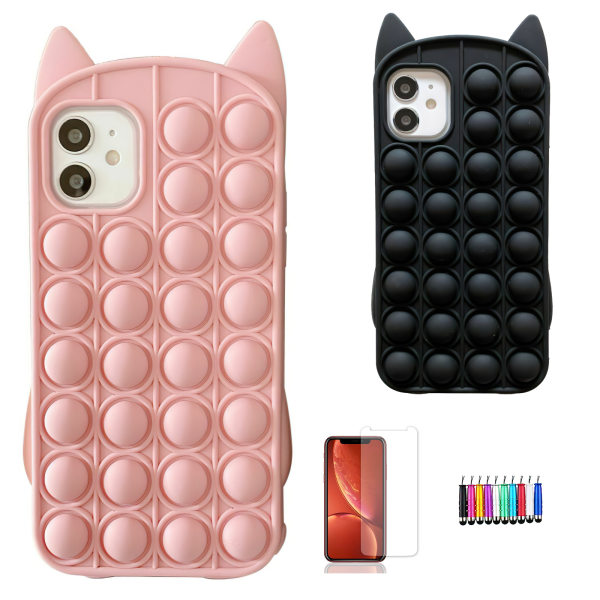 iPhone 11 - Kotelosuoja Pop It Fidget Svart