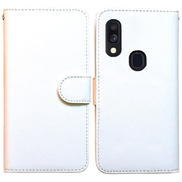 Samsung Galaxy A40 - PU-nahkainen case Svart