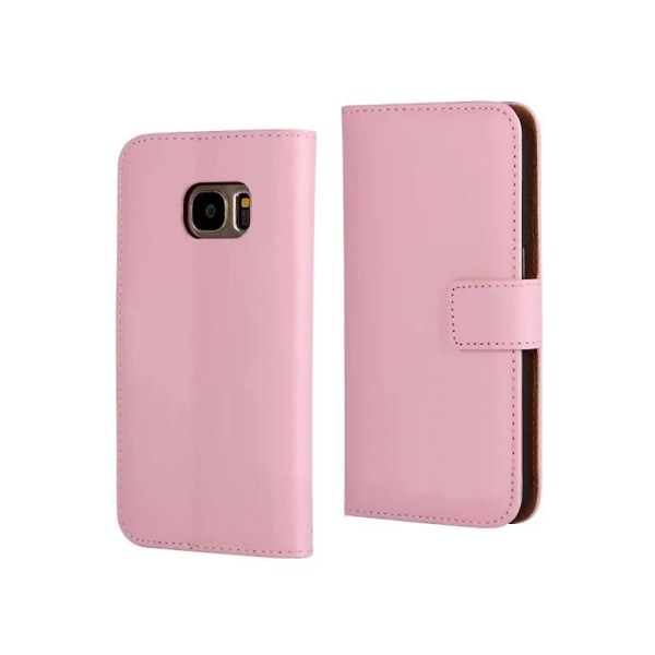 Samsung Galaxy S7 - PU Læderpung Etui Rosa