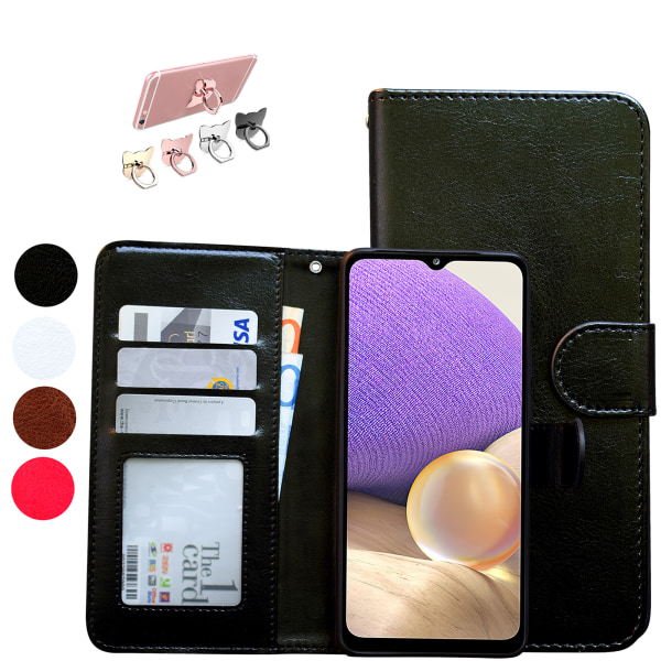 Samsung Galaxy Case - PU-nahkainen lompakkokotelo Rosa