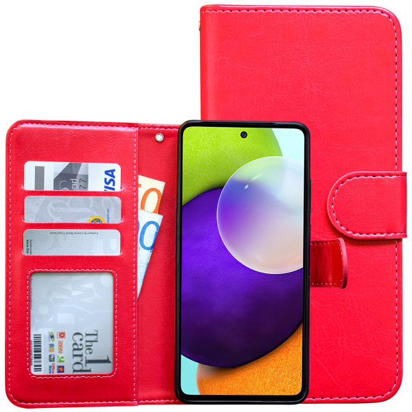 Samsung Galaxy A33 5G - PU-nahkainen case Svart