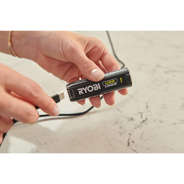 Ryobi USB Lithium Batteri 4V 2.0AH med USB-C Kabel