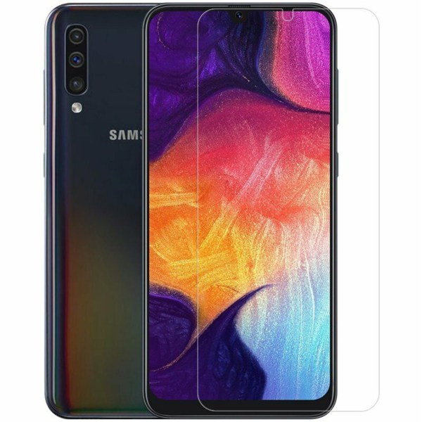 Samsung Galaxy A40 - Cover Protection Marmor + Screen Protection Vit