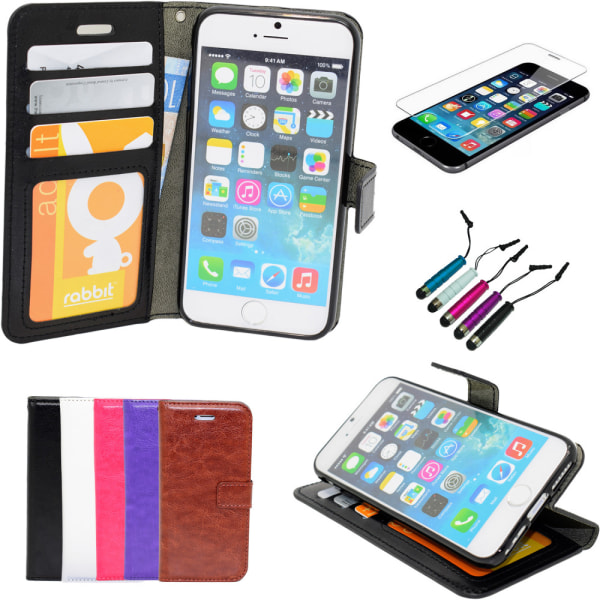3-in-1-suoja iPhone 7/8/SE:lle (2020 & 2022) Rosa