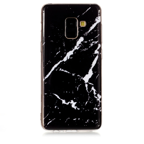 Snyggt Skydd för Samsung Galaxy S9 - Marmor Skal! Svart