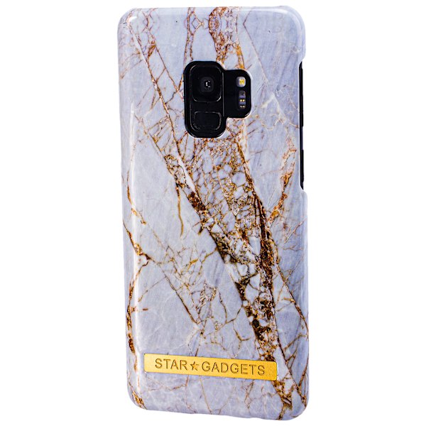 Samsung Galaxy S9 - Marmorbeskyttelse Svart