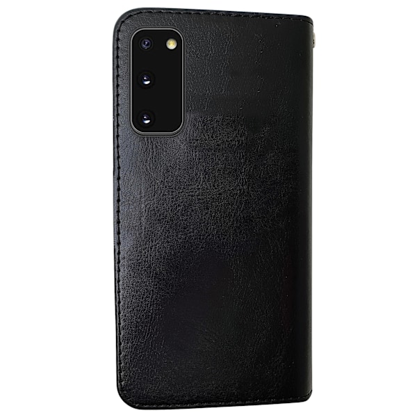 Samsung Galaxy S20 - Läderfodral / Skydd Vit