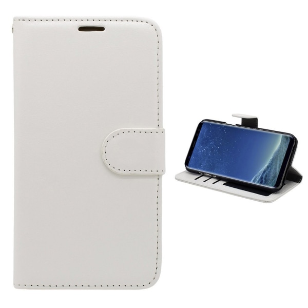 Läderfodral / Plånbok - Samsung Galaxy S8 Rosa