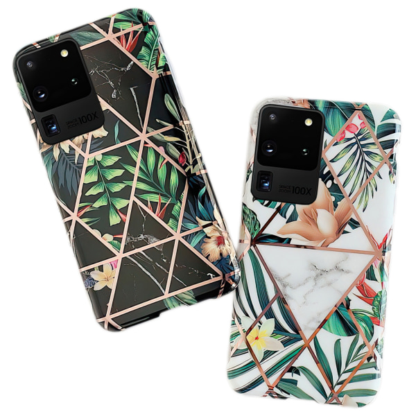 Samsung Galaxy S20 Ultra - Geometric Flower Case