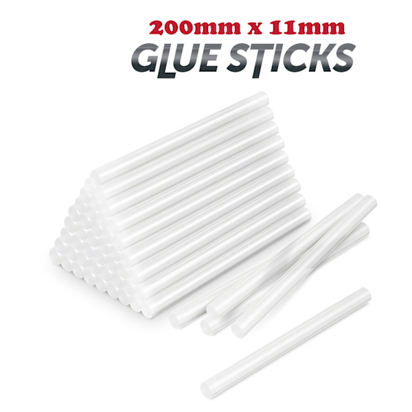 10st Limstift 200x11mm - Lim för Limpistol - Ultra Starkt
