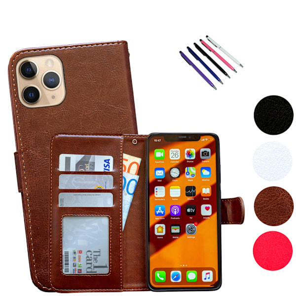 Skydda din iPhone 11 Pro - Läderfodral! Rosa