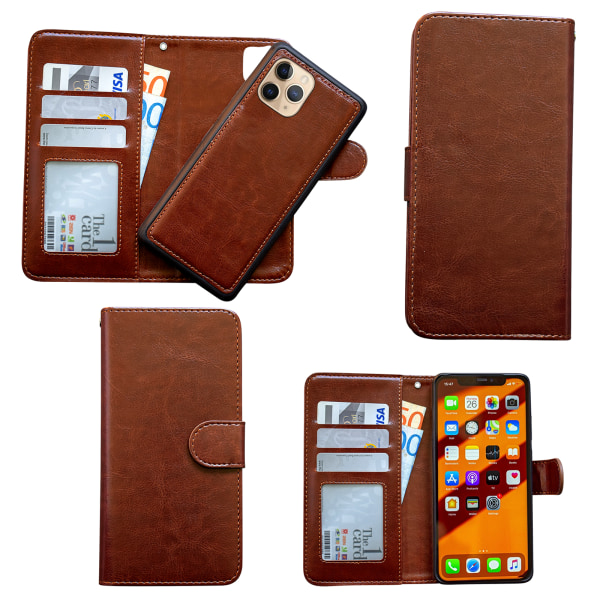 iPhone 11 Pro: Ultra Slim Wallet Case Svart