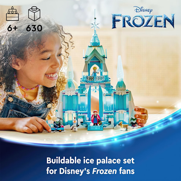 Byg Drømmene - LEGO 43244 Disney Frozen Elsa's Is Slot Med Mini