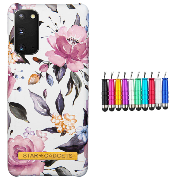 Samsung Galaxy S20 - Skal / Skydd / Blommor