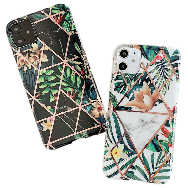 iPhone 11 - Geometric Flower Case