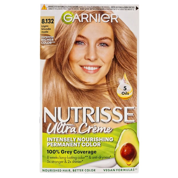 Garnier Nutrisse Ultra Crème Lys Blonde Nude 8.132 Hårfarve