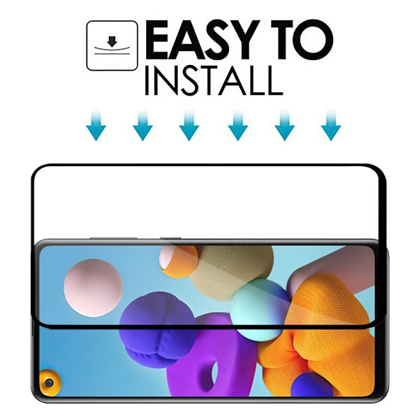 Samsung Galaxy A21s - Härdat Glas Skärmskydd