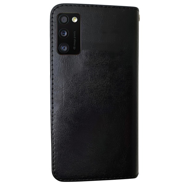 Samsung Galaxy A41 - PU-nahkainen case Brun