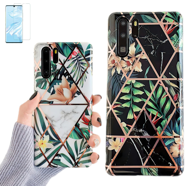 Huawei P30 Pro - Geometric Flower Case