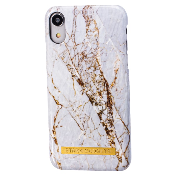 iPhone Xr - Cover Protection Marble Svart