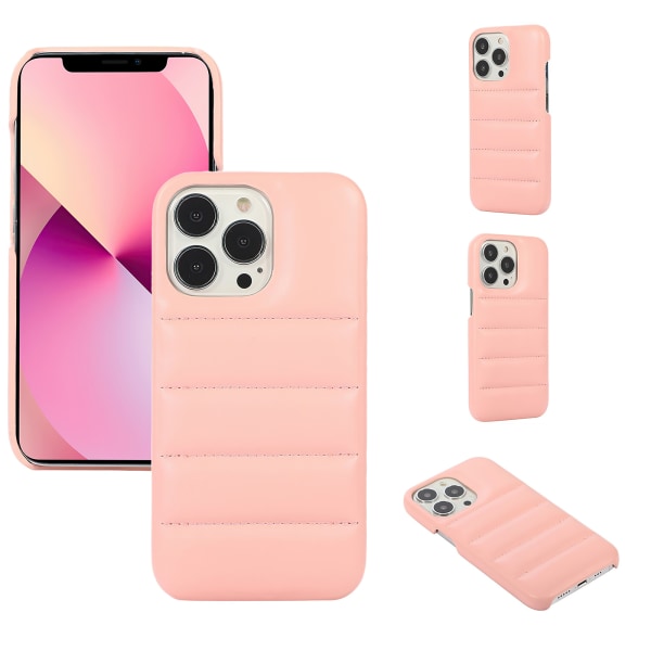 Beskyt din iPhone 12 Pro med Puffer Case Rosa