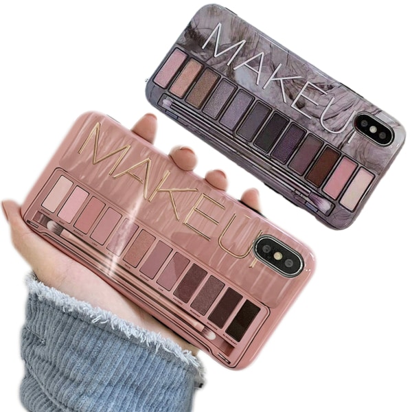 iPhone X/Xs - Beskyttelse af sager MakeUp Rosa