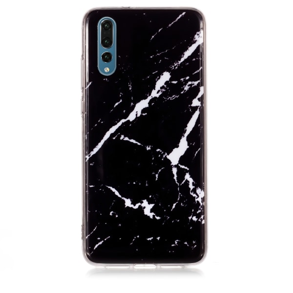 Beskyt din Huawei P30 med Marmor-cover! Svart