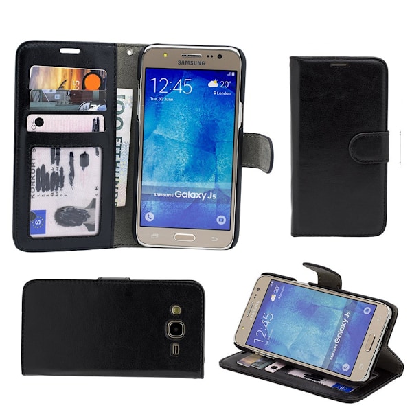 Læderpung til Samsung J5 2016