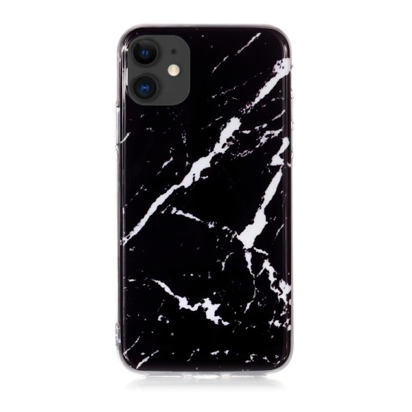 Beskyt din iPhone 11 med marmorcover! Svart