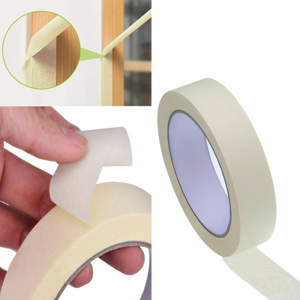Maskeringstape rulle til nem DIY maling 24mm x 50m