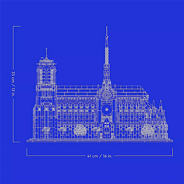 Upplev Majestätiska Notre-Dame - LEGO Arkitektur 21061 Samlarserie