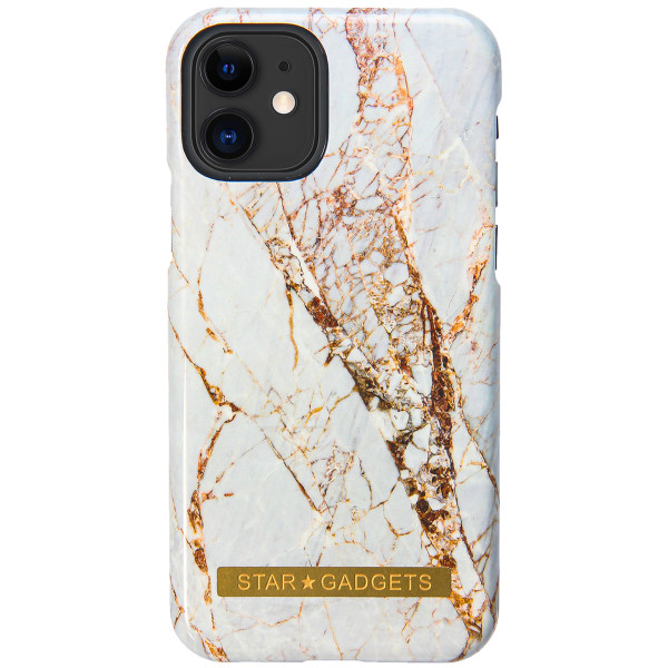 Beskyt din iPhone 12 med Marble Case! Vit