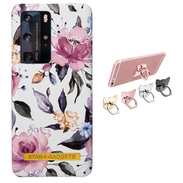 Huawei P40 Pro - Cover Protection Flowers