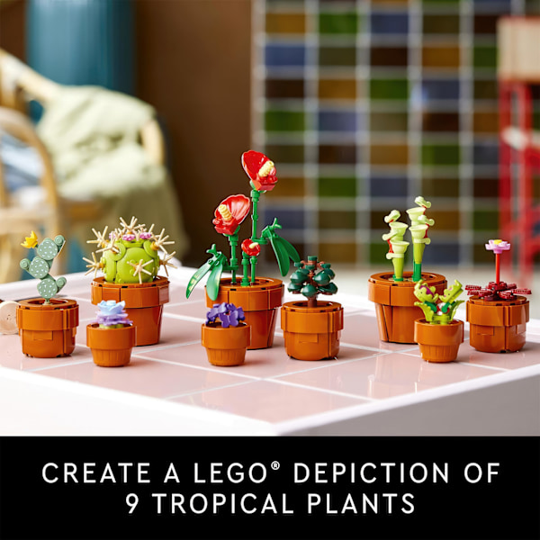 Bygg Ditt Eget Botaniska Utrymme - LEGO Icons Tiny Plants 10329