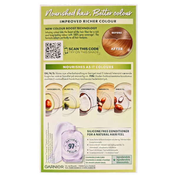Garnier Nutrisse Ultra Crème Golden Blonde 7.3 Hiusten väri