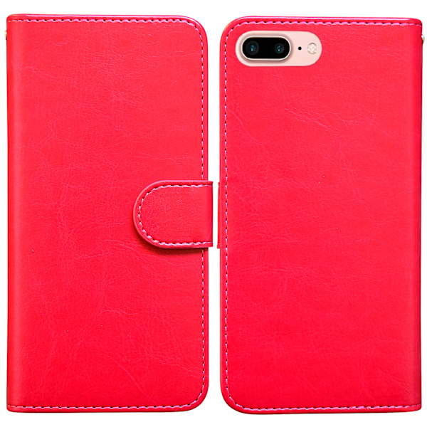 iPhone 7 Plus / 8 Plus - PU nahkainen lompakkokotelo