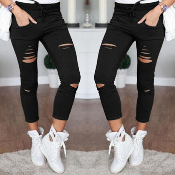 Jeans Leggings Stretch Jeggings L - Vit