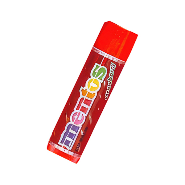 Mentos Hindbær/Jordbær Lip Balm - Bærsalighed til dine læber Rosa