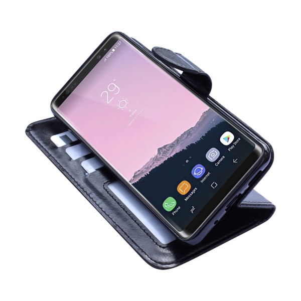Samsung Galaxy Note 9 - PU-nahkainen case Svart