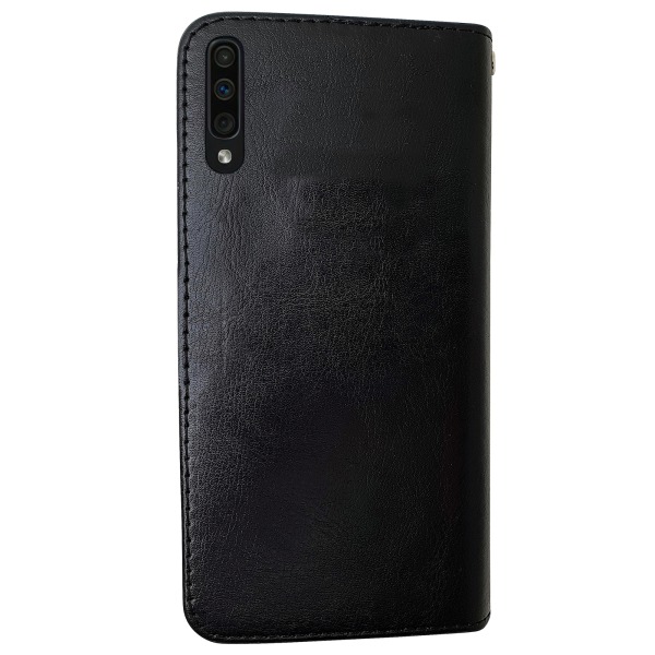 Samsung Galaxy A50 - PU Læder Pung Etui Vit