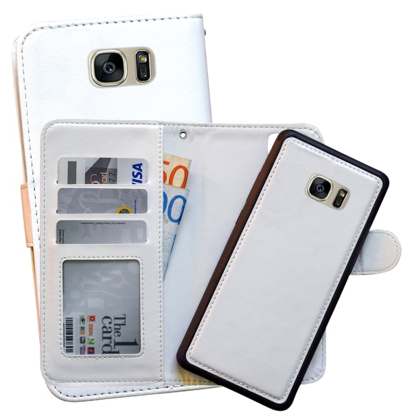 Komfort og beskyttelse til din Galaxy S7 - Lædertaske Svart