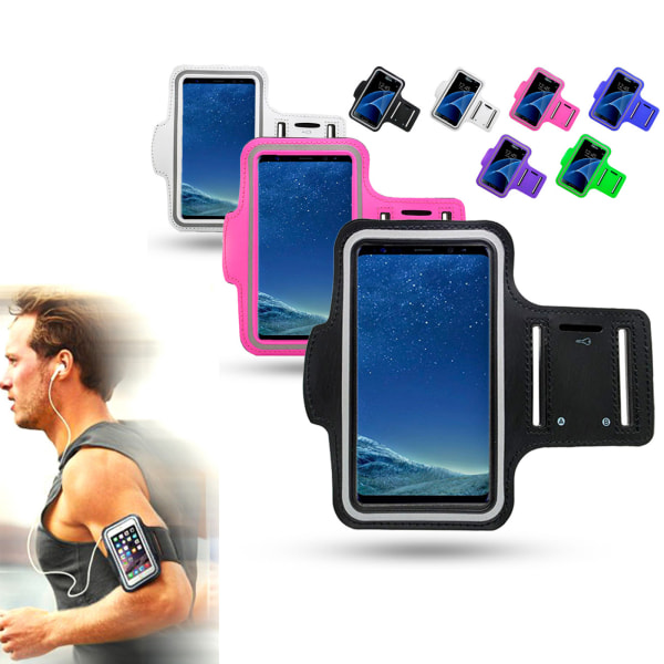 Samsung Galaxy S24+ - PU Leather Sport Arm Band Case