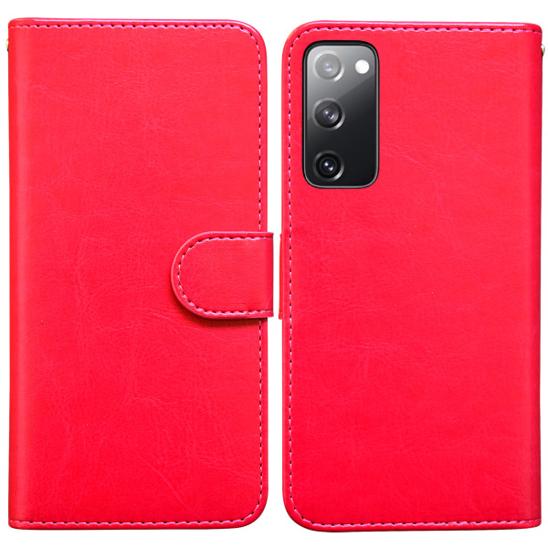 Samsung Galaxy S20 FE - PU-nahkainen case Brun